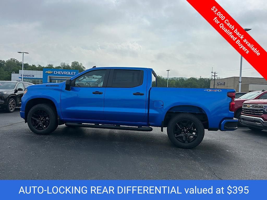 New 2025 Chevrolet Silverado 1500 Custom w/ Turbomax Blackout Package image 4
