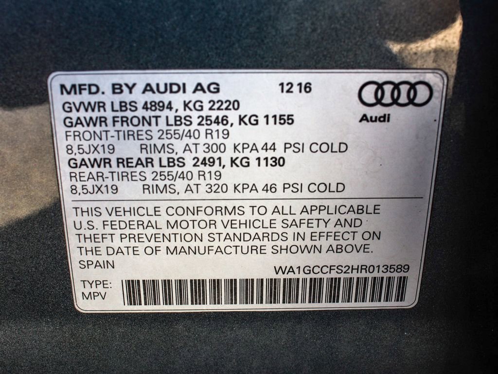 Used 2017 Audi Q3 2.0T Prestige image 14