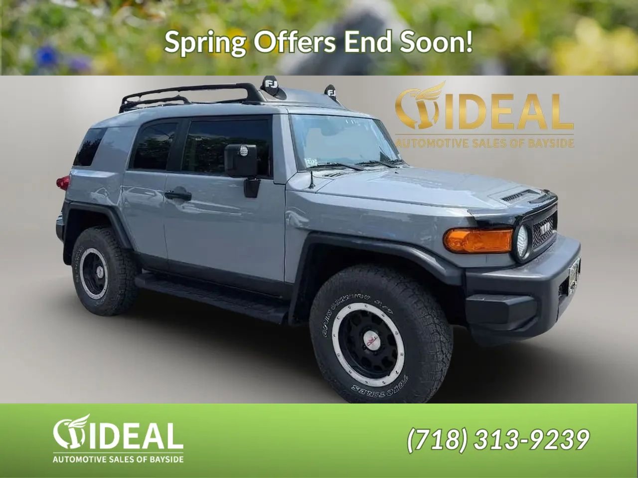 Used 2013 Toyota FJ Cruiser 4WD w/ Trail Teams Special Edition