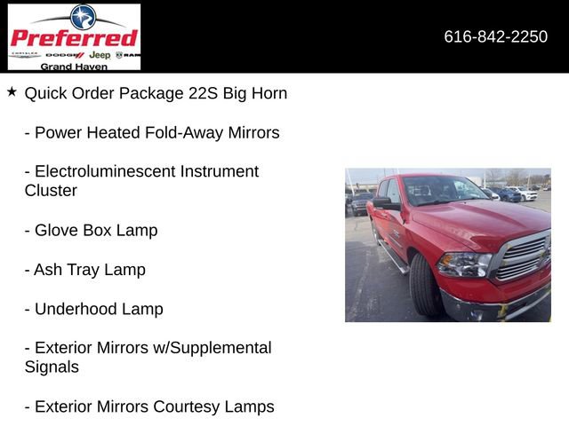 Used 2016 RAM 1500 Big Horn AWD/4WD image 12