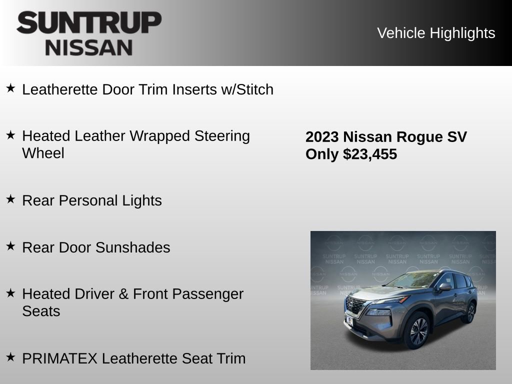 Used 2023 Nissan Rogue SV w/ SV Premium Package AWD/4WD image 16