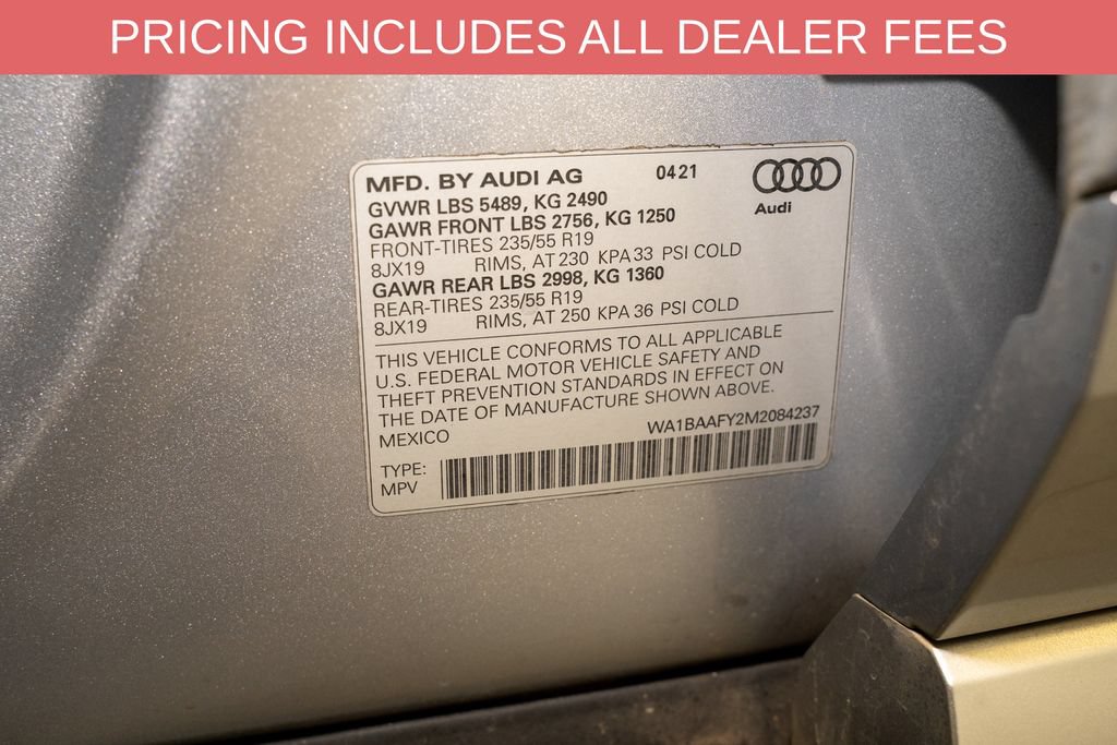 Used 2021 Audi Q5 2.0T Premium Plus w/ Premium Plus Package AWD/4WD image 22