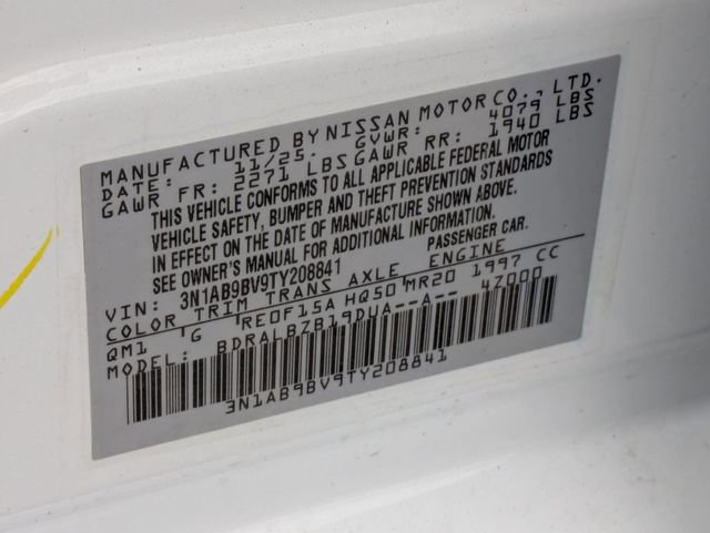 New 2026 Nissan Sentra S w/ S Cold Weather Package image 32