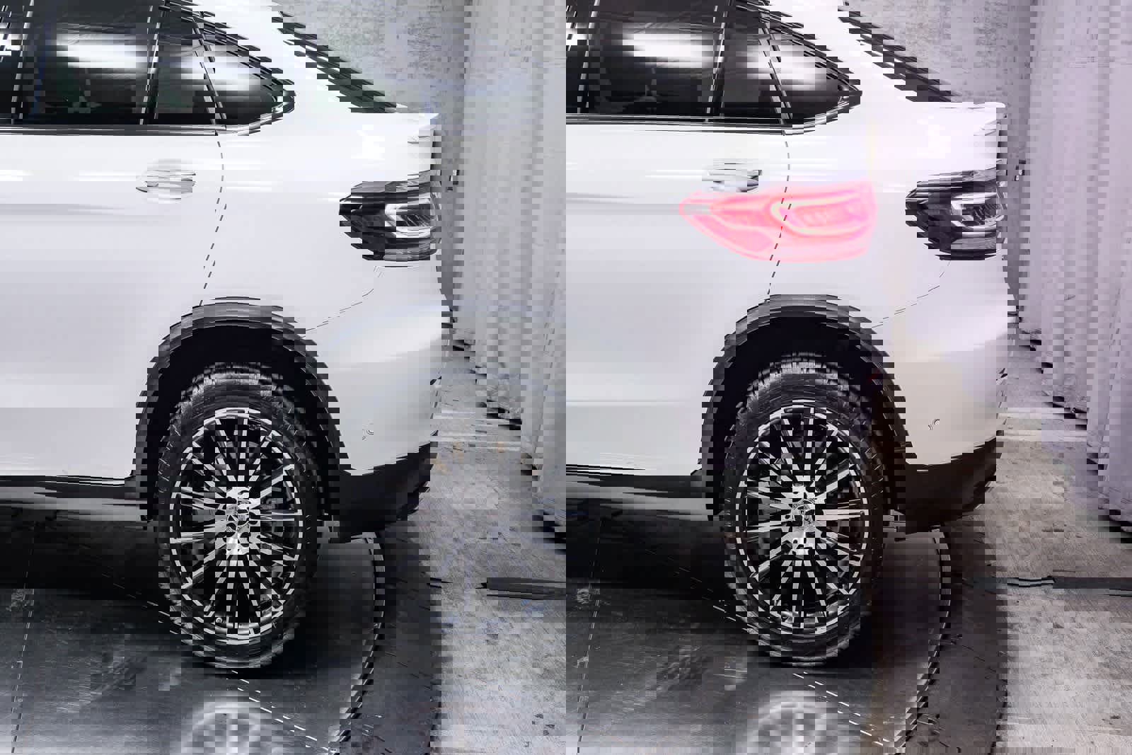 Certified 2022 Mercedes-Benz GLC 300 4MATIC Coupe w/ AMG Line image 8