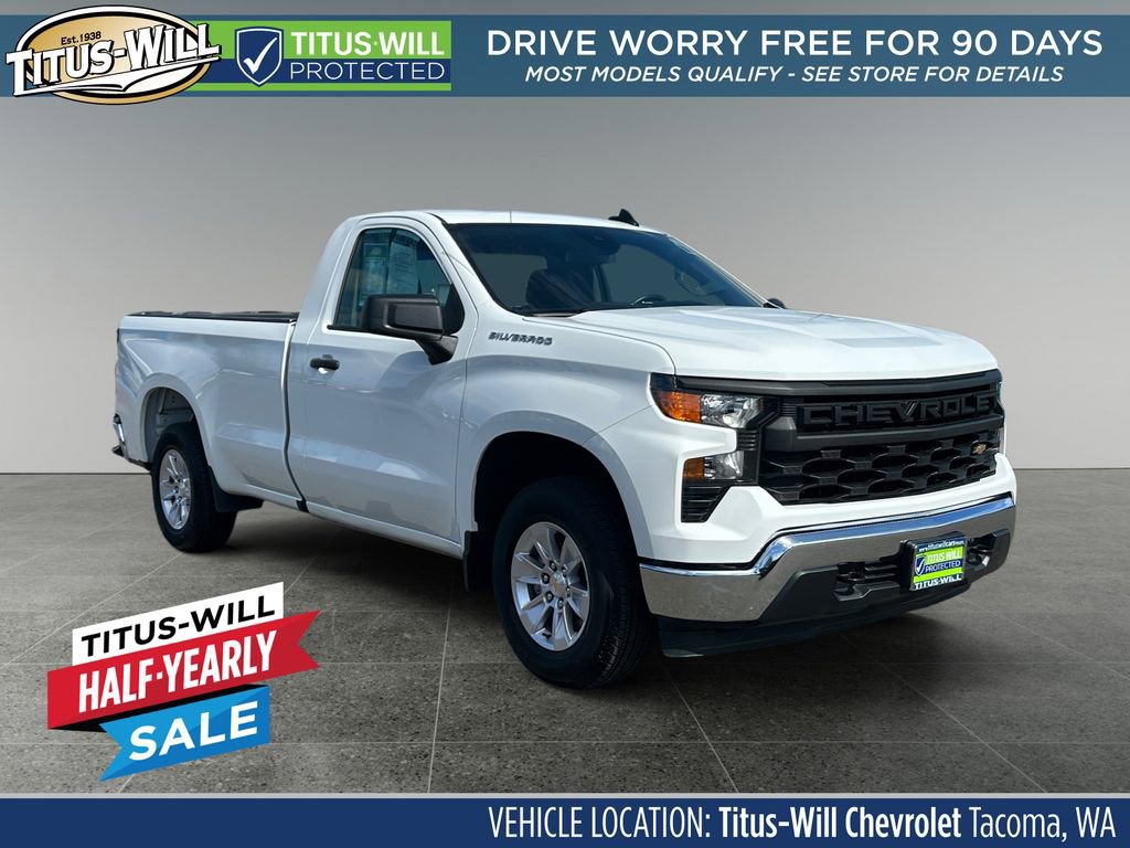 Used 2025 Chevrolet Silverado 1500 W/T RWD video 1