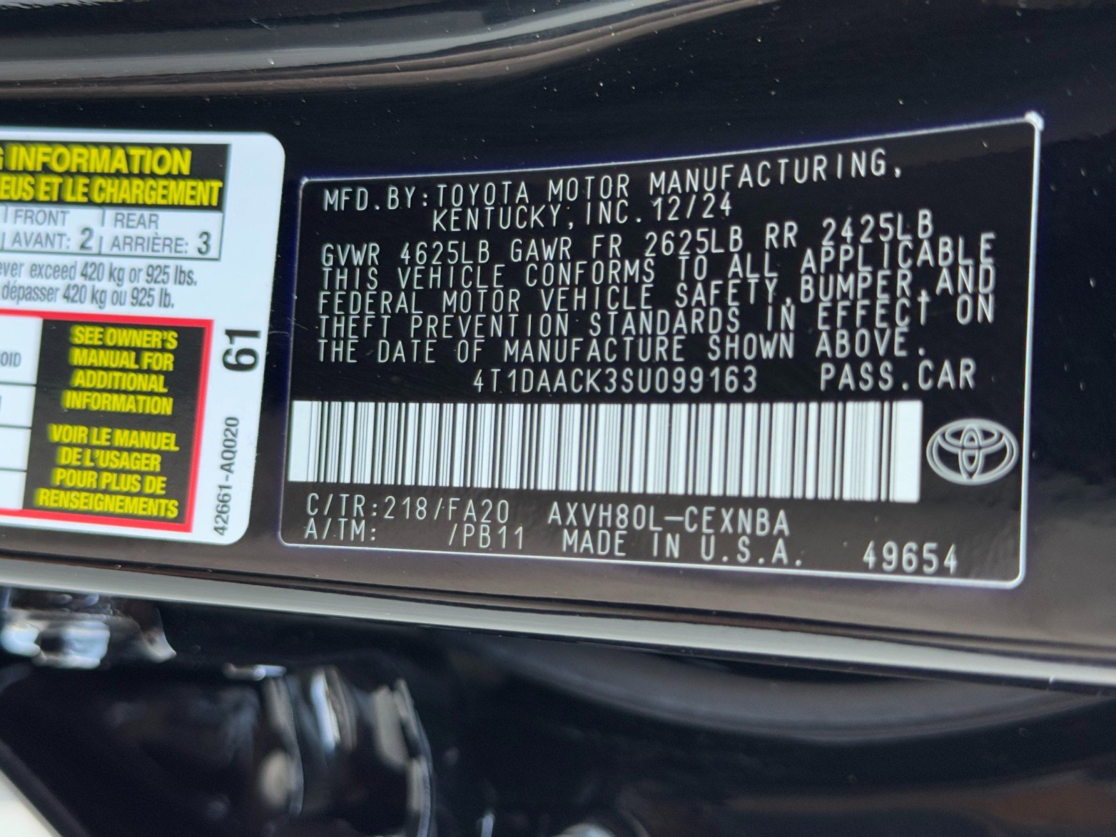 Used 2025 Toyota Camry LE w/ Convenience Package image 43