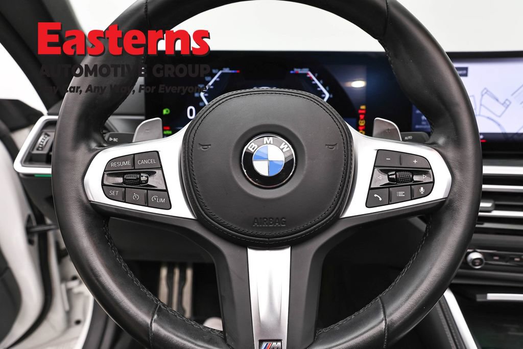 Used 2024 BMW 430i Convertible w/ M Sport Package RWD image 10