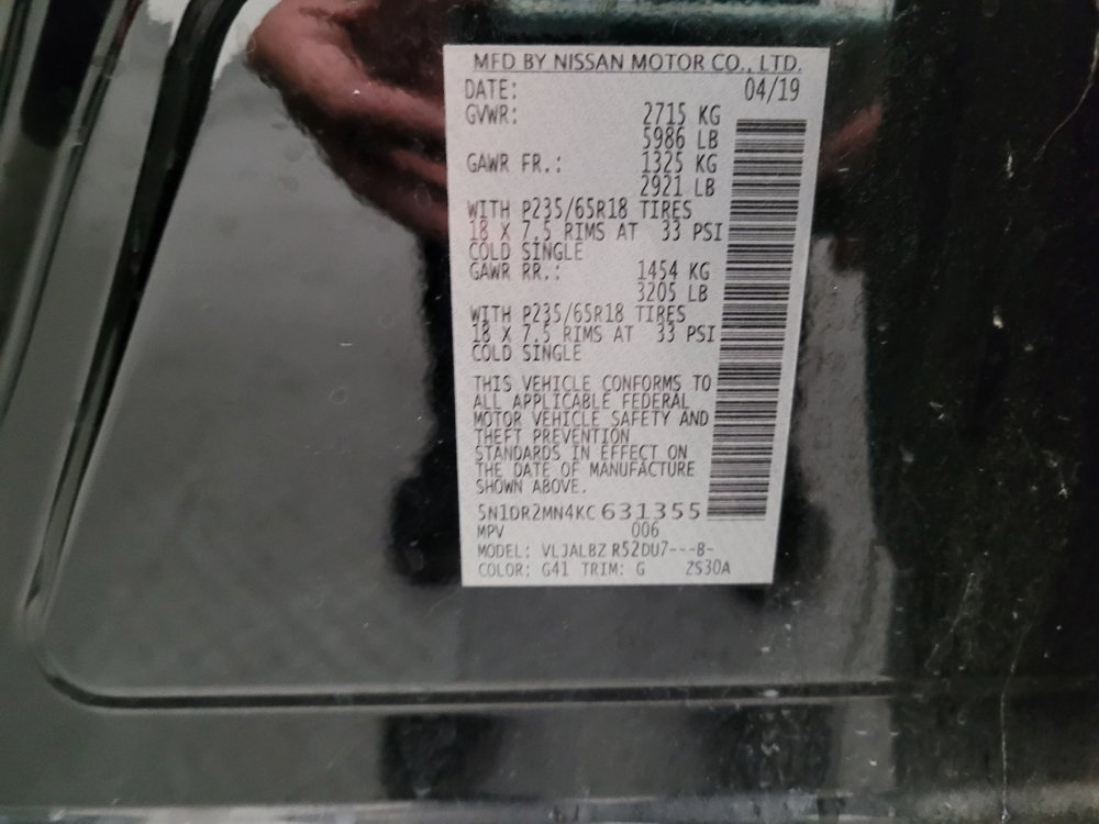 Used 2019 Nissan Pathfinder S FWD image 33