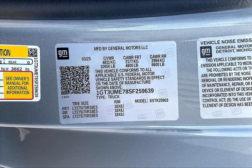 Used 2025 GMC Sierra 2500 SLE AWD/4WD image 20