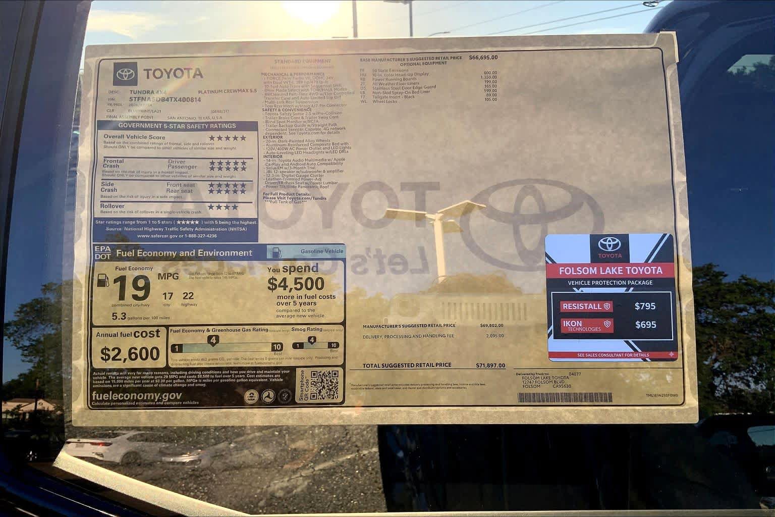 New 2026 Toyota Tundra Platinum AWD/4WD image 20