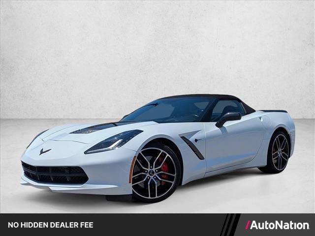 Used 2016 Chevrolet Corvette Stingray Convertible w/ 3LT Preferred Equipment Group RWD image 1