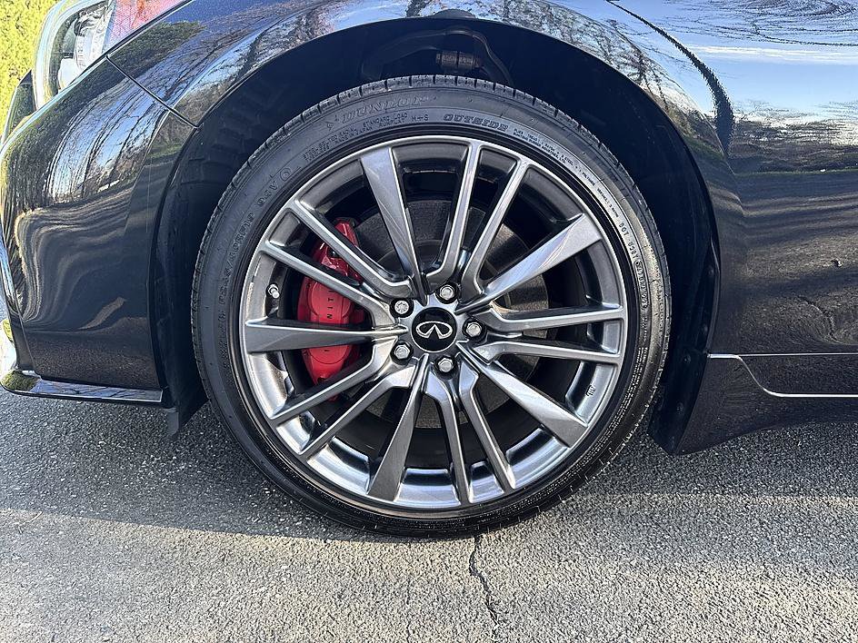 Used 2023 INFINITI Q50 Red Sport 400 w/ Black Opal Edition image 8