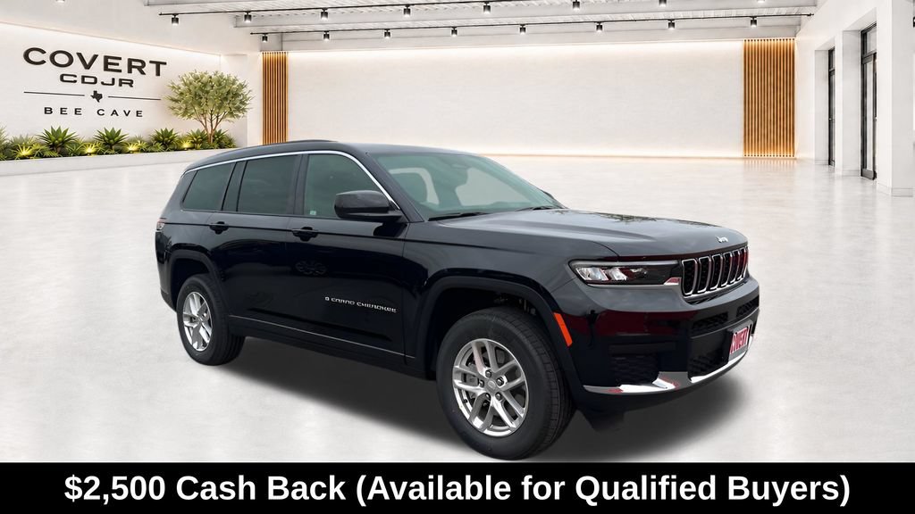 New 2025 Jeep Grand Cherokee L Laredo w/ Luxury Tech Group I RWD image 1