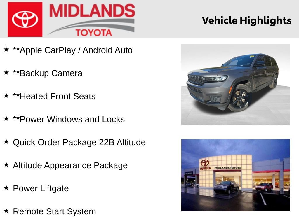 Used 2021 Jeep Grand Cherokee L Laredo image 2