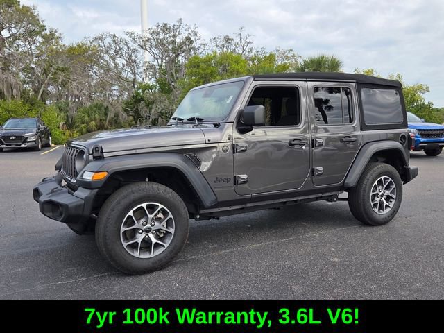 Certified 2024 Jeep Wrangler Unlimited Sport AWD/4WD image 3