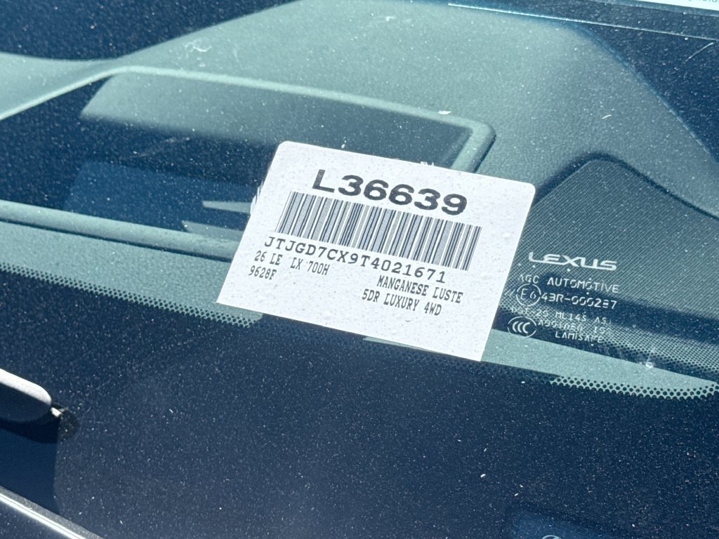 New 2026 Lexus LX 700h Luxury AWD/4WD image 16