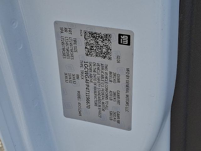 New 2026 Chevrolet Express 2500 w/ Driver Convenience Package RWD image 10