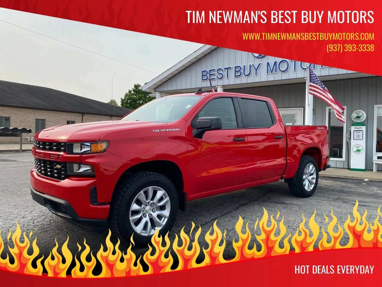 Used 2021 Chevrolet Silverado 1500 Custom