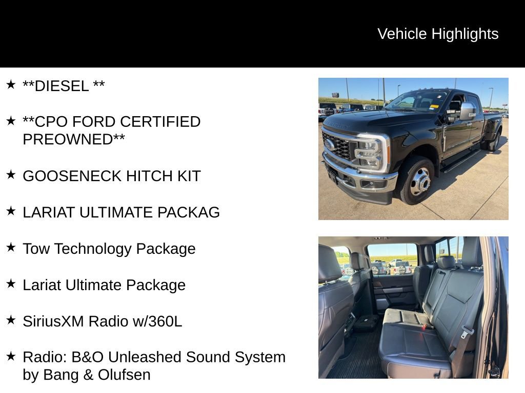 Used 2023 Ford F350 Lariat w/ Lariat Ultimate Package AWD/4WD image 5