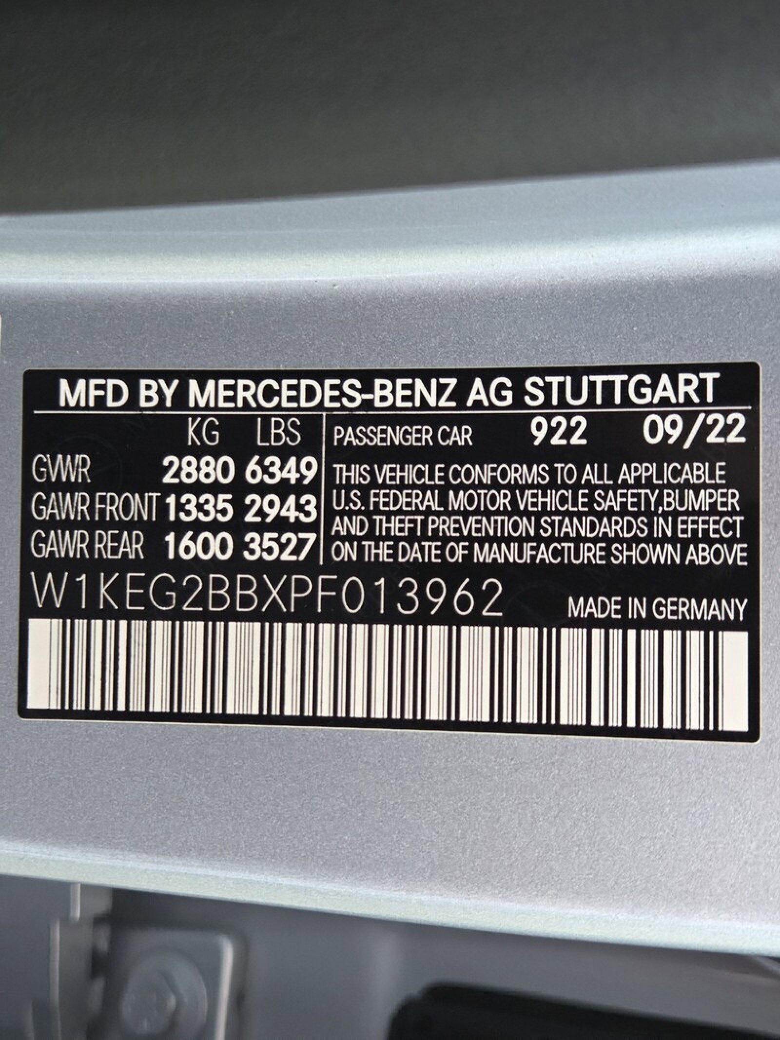 Certified 2023 Mercedes-Benz EQE 350+ Sedan image 25