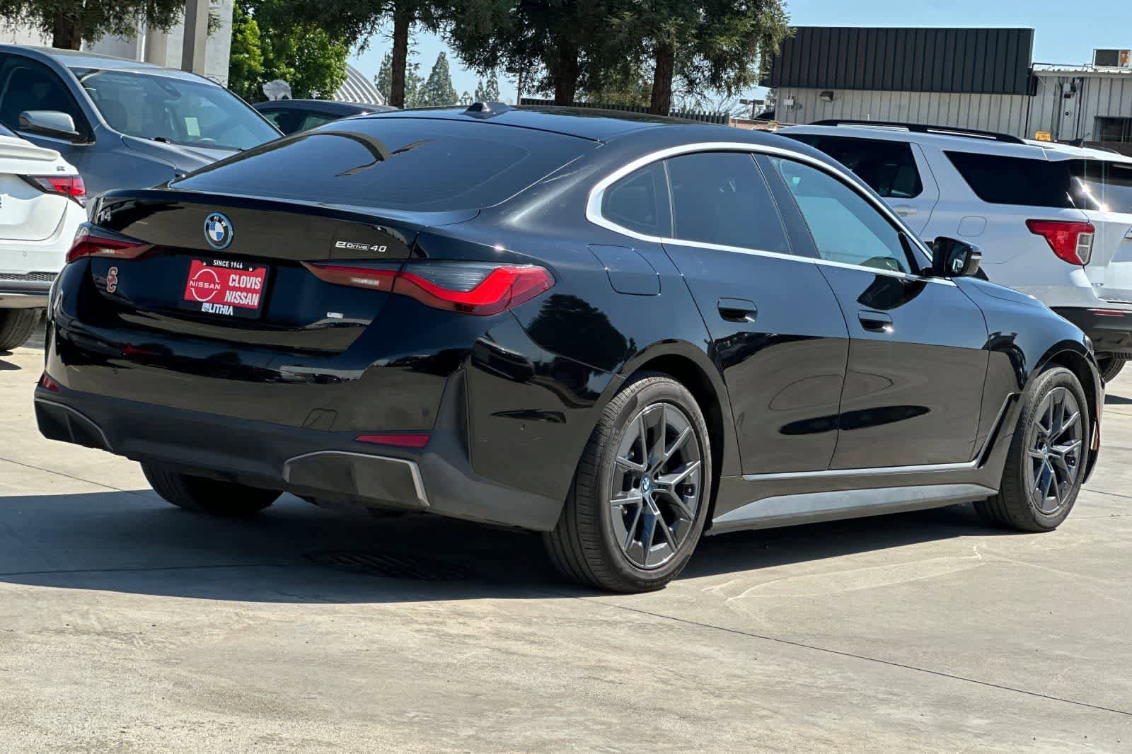 Used 2023 BMW i4 eDrive40 w/ Parking Assistance Package RWD image 3