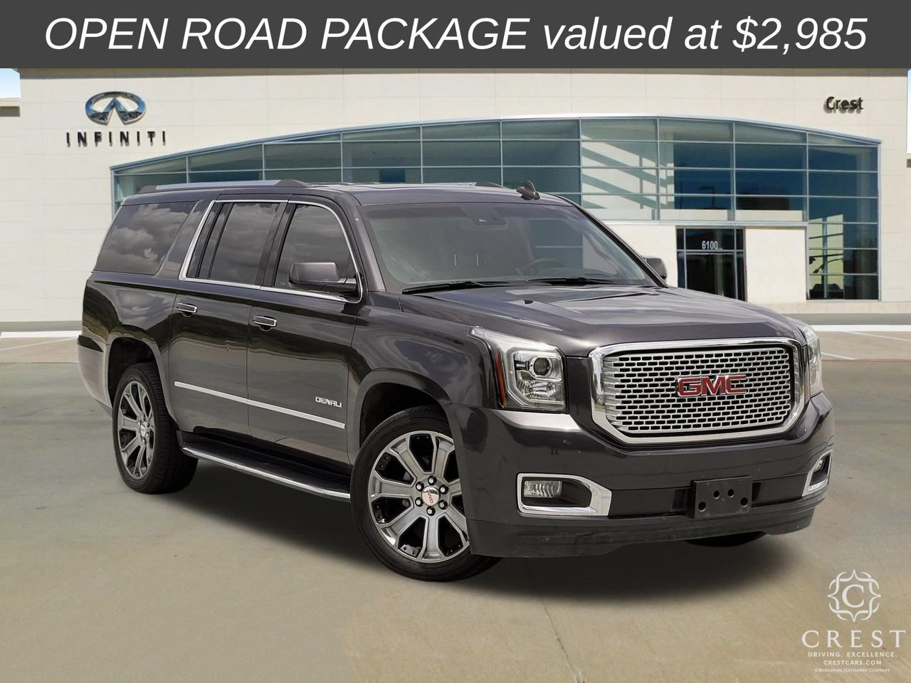 Used 2017 GMC Yukon XL Denali w/ Open Road Package RWD image 2