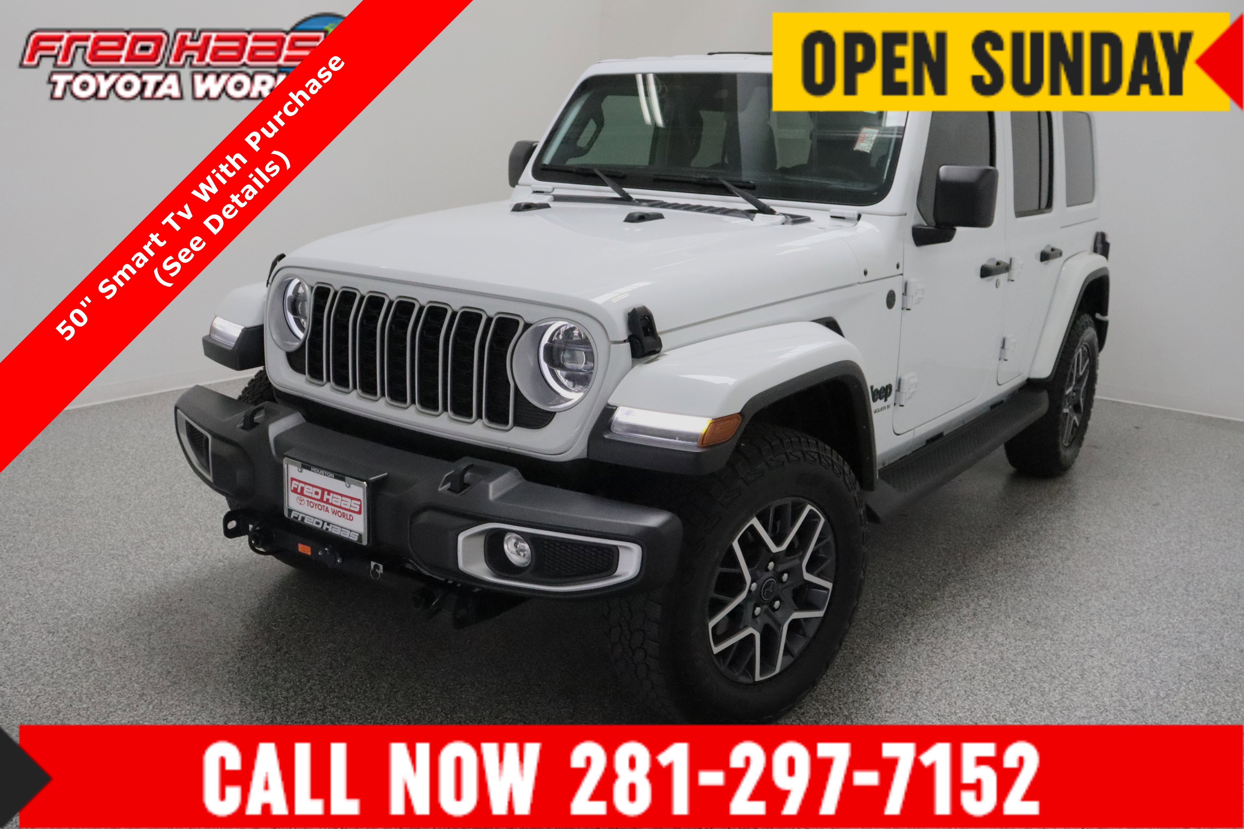 Used 2025 Jeep Wrangler Unlimited Sahara w/ Safety Group image 1