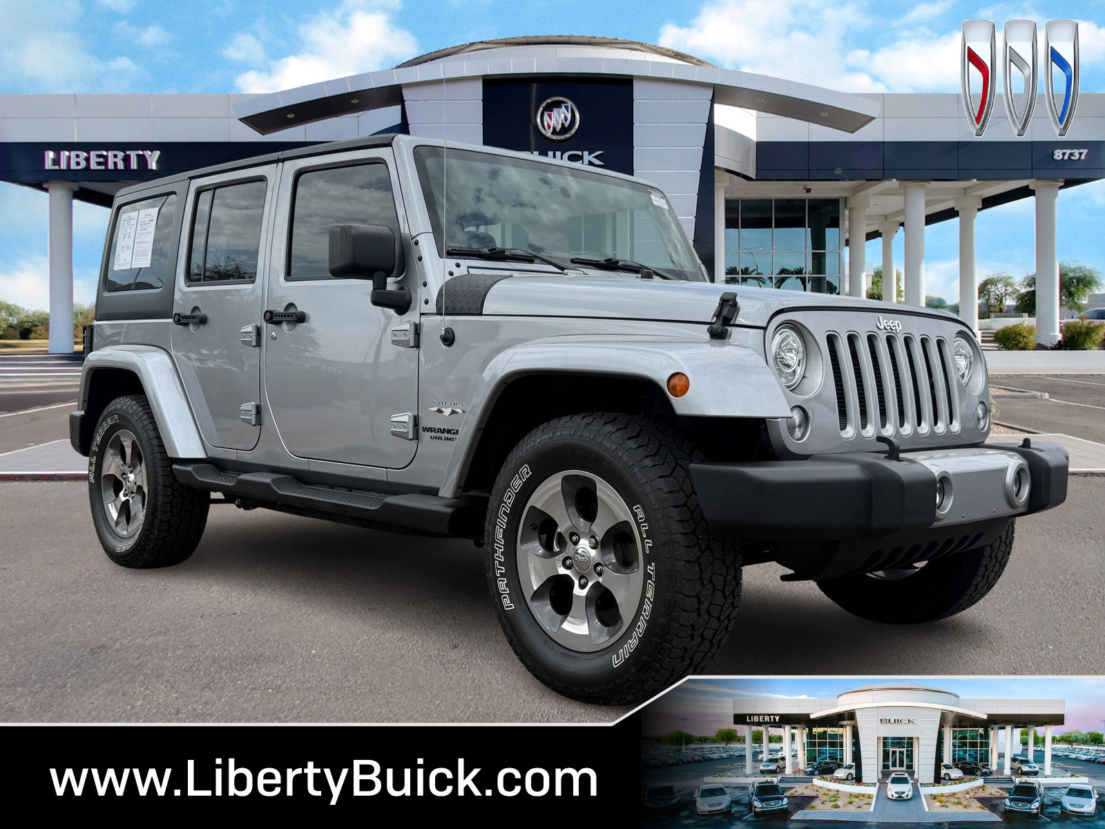 Used 2017 Jeep Wrangler Unlimited Sahara w/ Connectivity Group