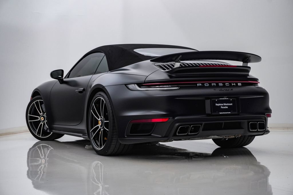 Certified 2021 Porsche 911 Turbo S AWD/4WD image 3