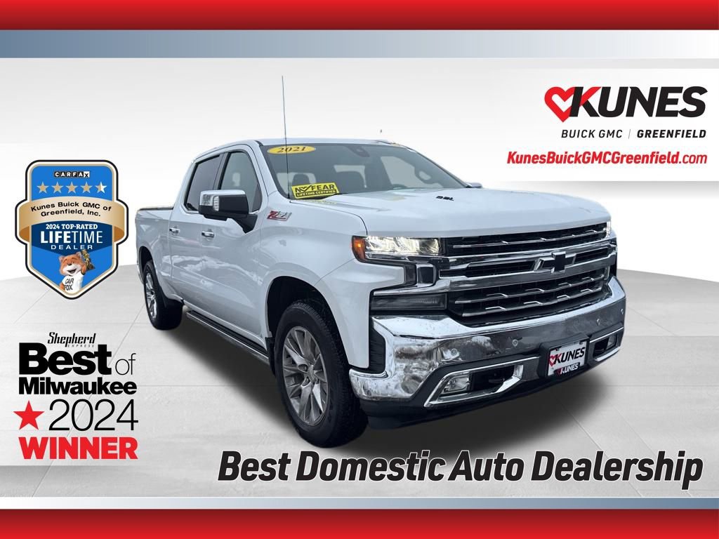 Used 2021 Chevrolet Silverado 1500 LTZ w/ Safety Package II image 1