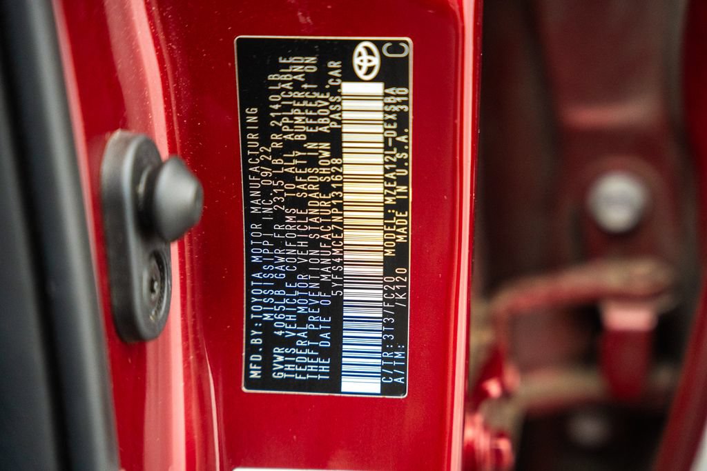 Certified 2022 Toyota Corolla SE FWD image 30