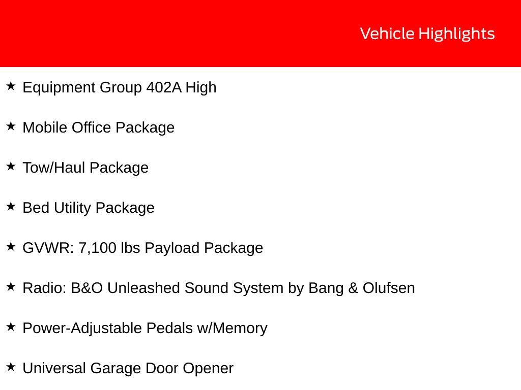 New 2025 Ford F150 Tremor w/ Equipment Group 402A High image 3
