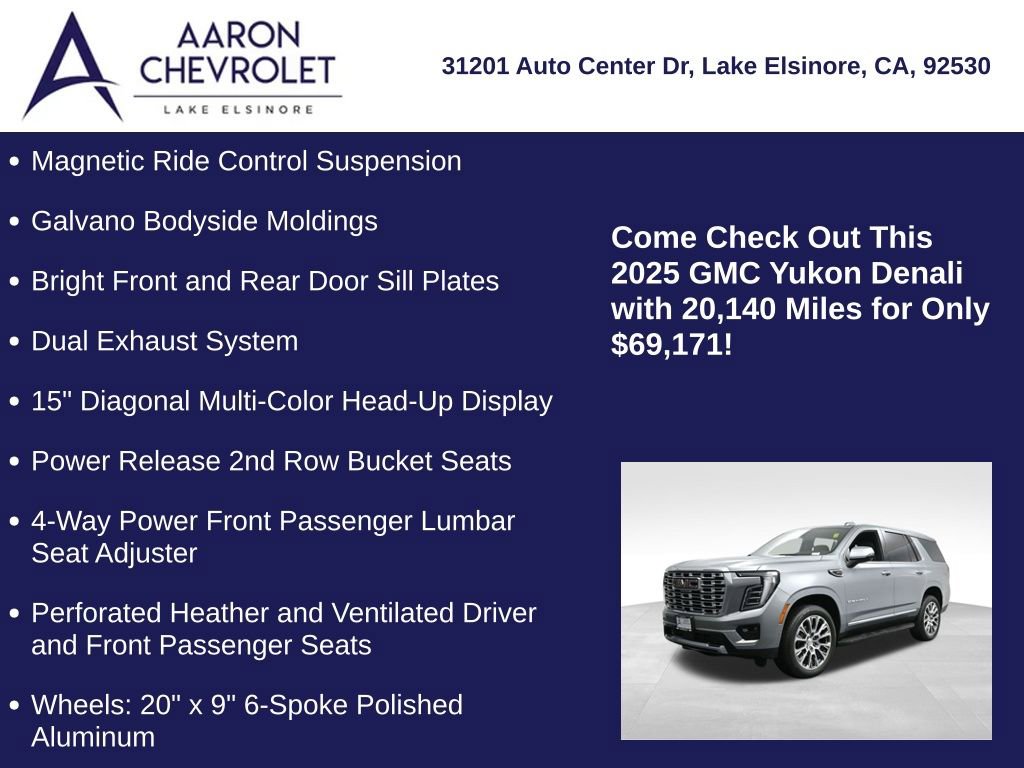 Used 2025 GMC Yukon Denali image 15