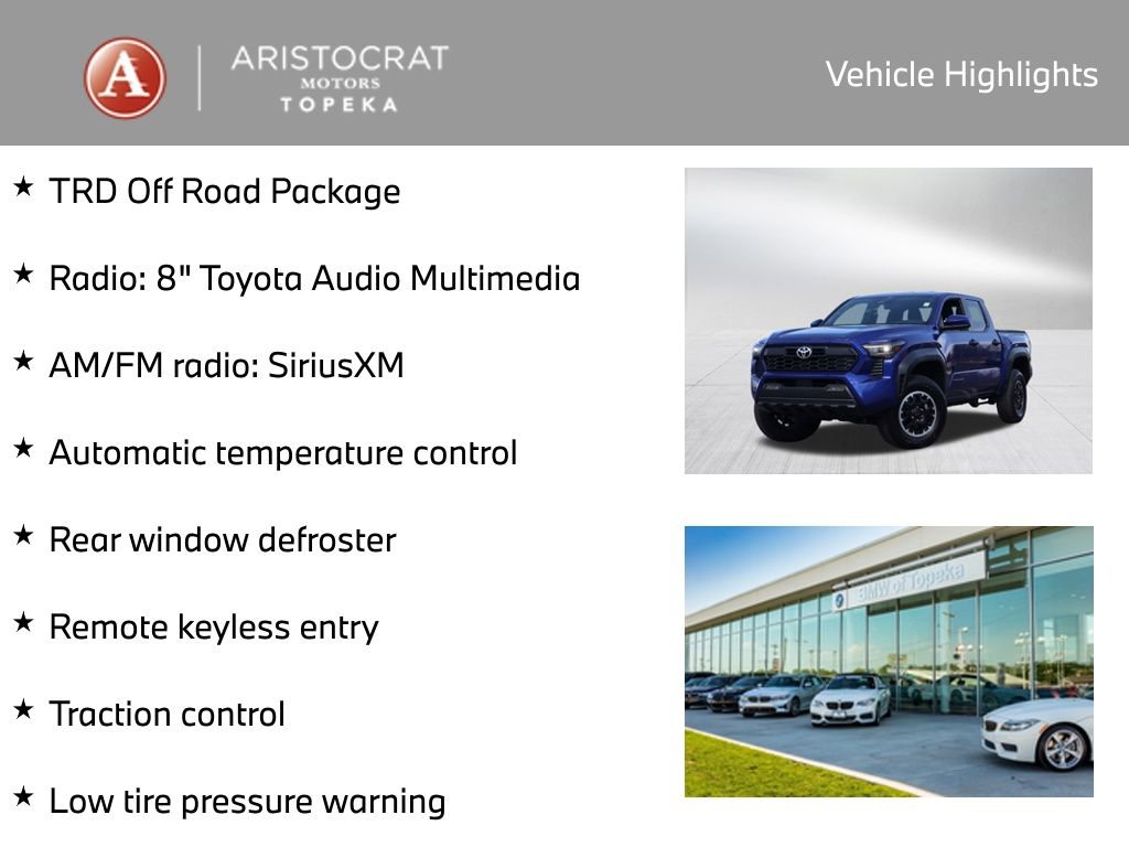 Used 2025 Toyota Tacoma TRD Off-Road image 2