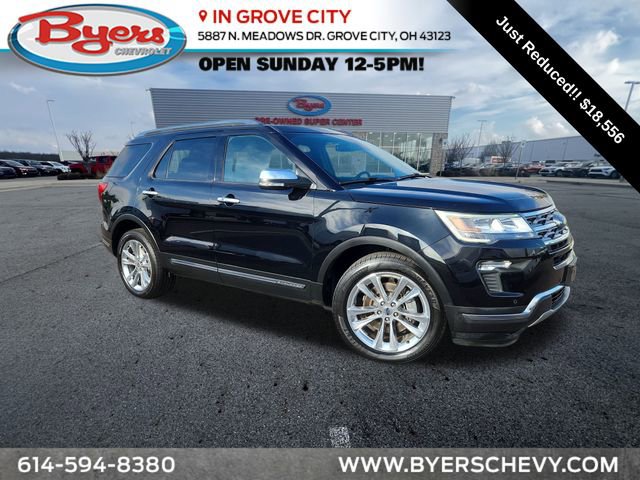 Used 2019 Ford Explorer Limited w/ Ford Safe & Smart Package