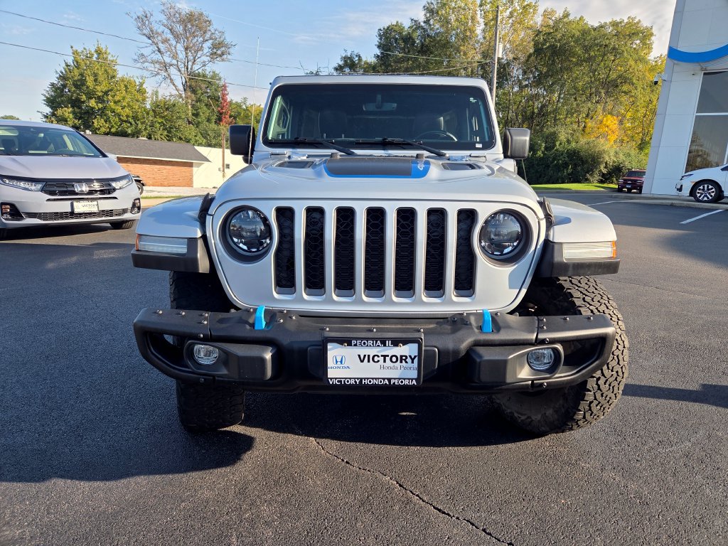 Used 2023 Jeep Wrangler Unlimited Rubicon 4xe w/ Steel Bumper Group AWD/4WD image 2