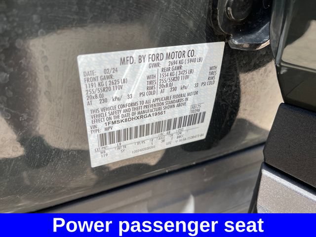 Used 2024 Ford Explorer XLT w/ Equipment Group 202A AWD/4WD image 25