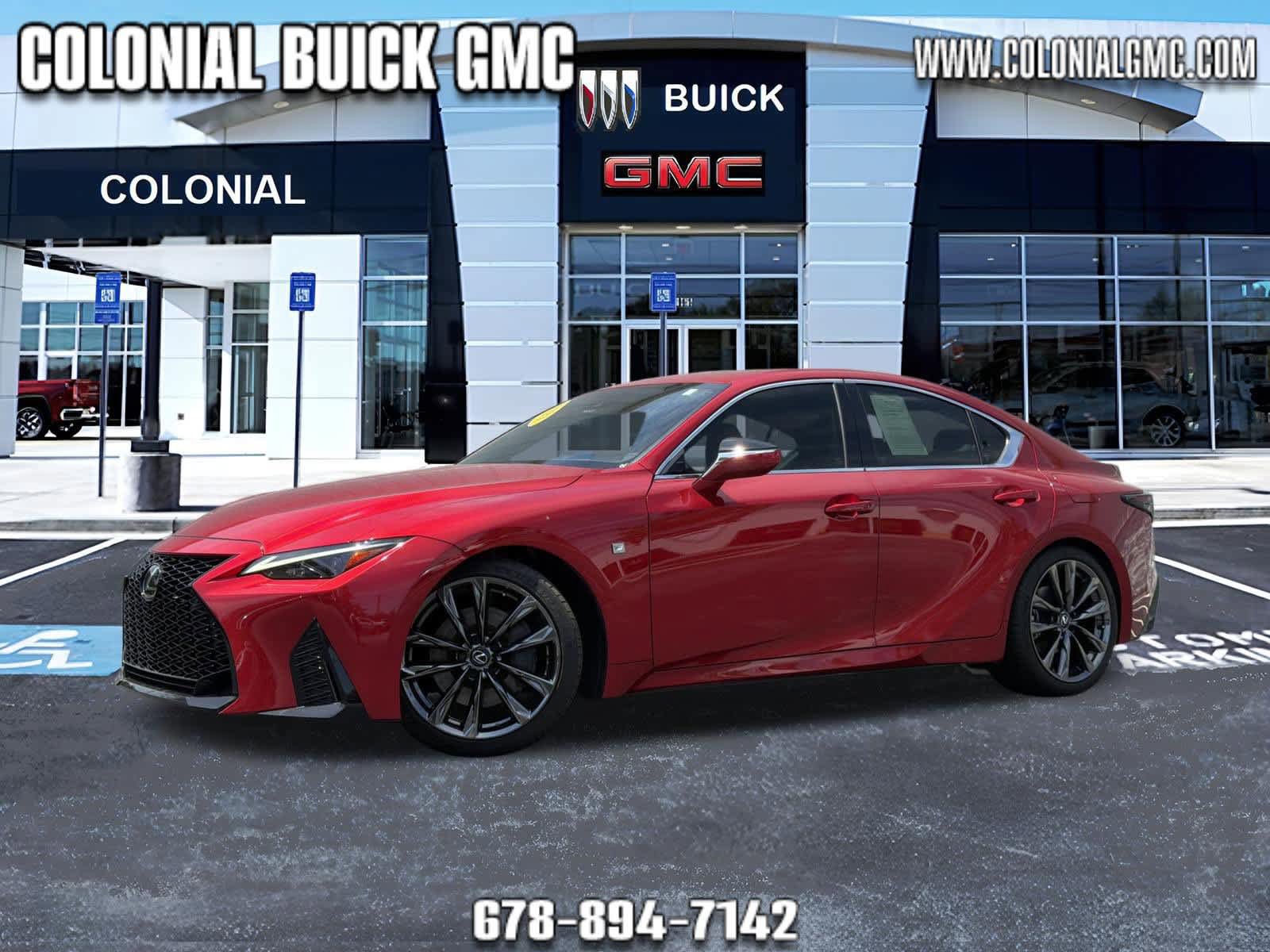 Used 2023 Lexus IS 350 F Sport w/ Memory Package RWD image 1