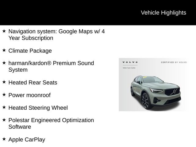Certified 2025 Volvo XC40 B5 Ultra AWD/4WD image 5
