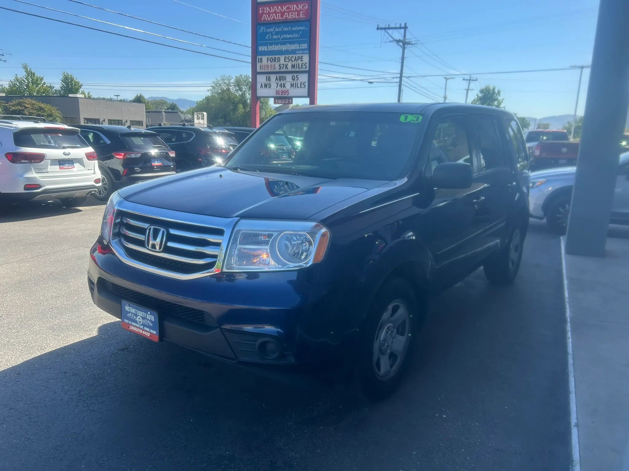 Used 2013 Honda Pilot LX image 2