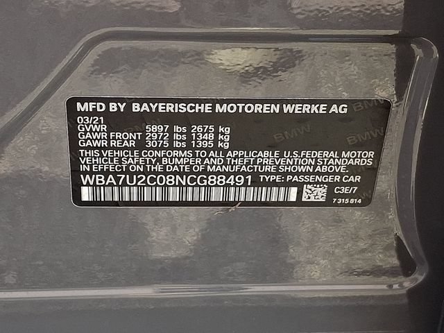 Used 2022 BMW 750i xDrive AWD/4WD image 31
