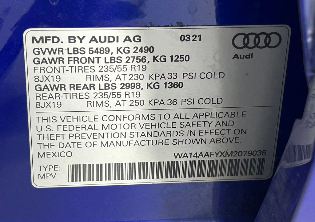Used 2021 Audi Q5 2.0T Premium w/ Convenience Package AWD/4WD image 42