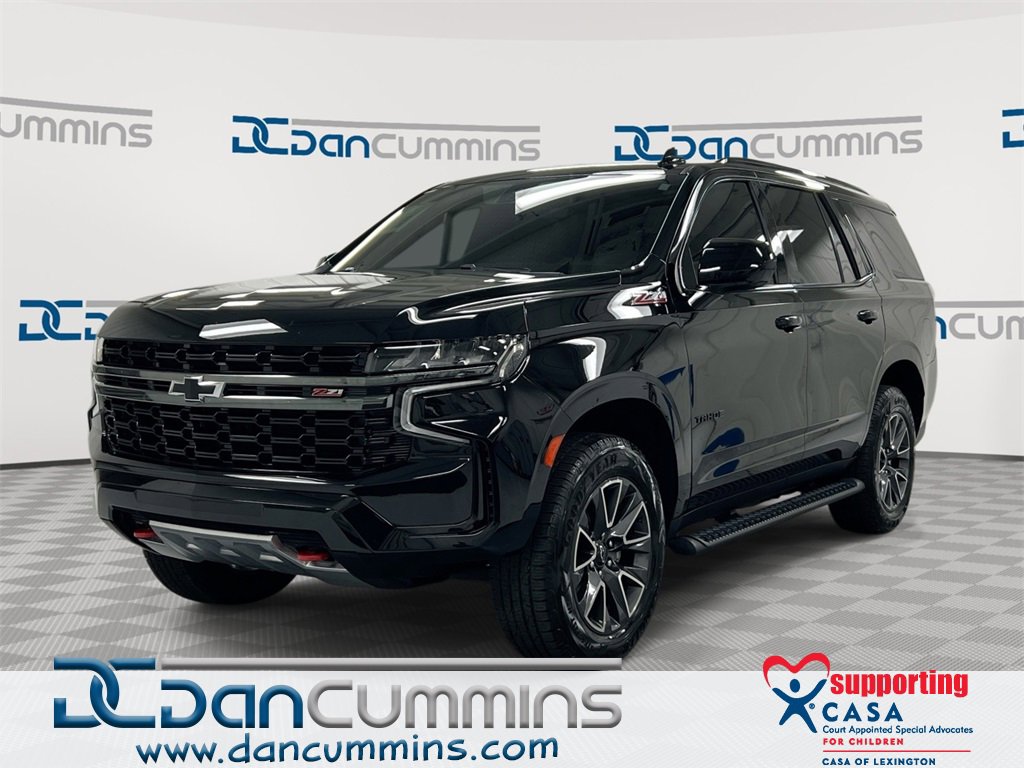 Used 2021 Chevrolet Tahoe Z71 w/ Rear Media and Nav Package