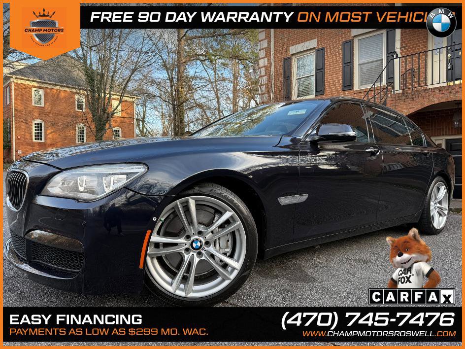 Used 2015 BMW 750Li w/ M Sport Edition RWD image 1