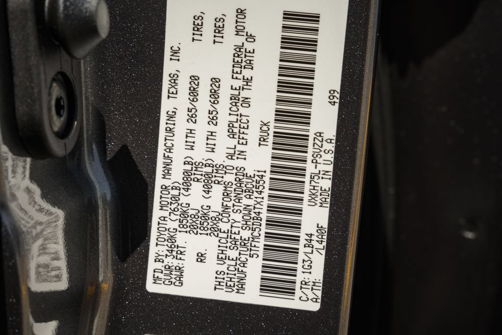 New 2026 Toyota Tundra 1794 Edition AWD/4WD image 47