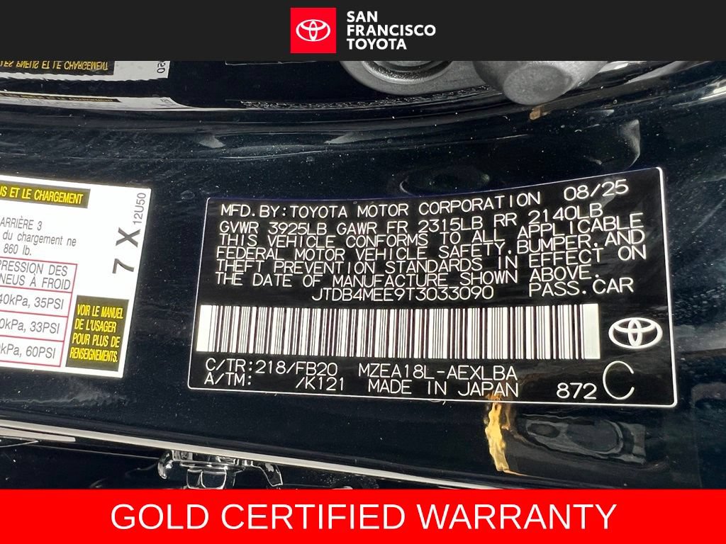 Certified 2026 Toyota Corolla LE FWD image 37