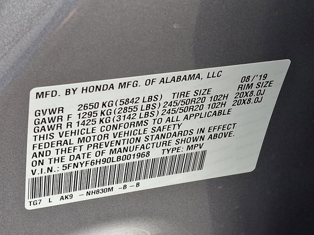 Used 2020 Honda Pilot Touring image 28