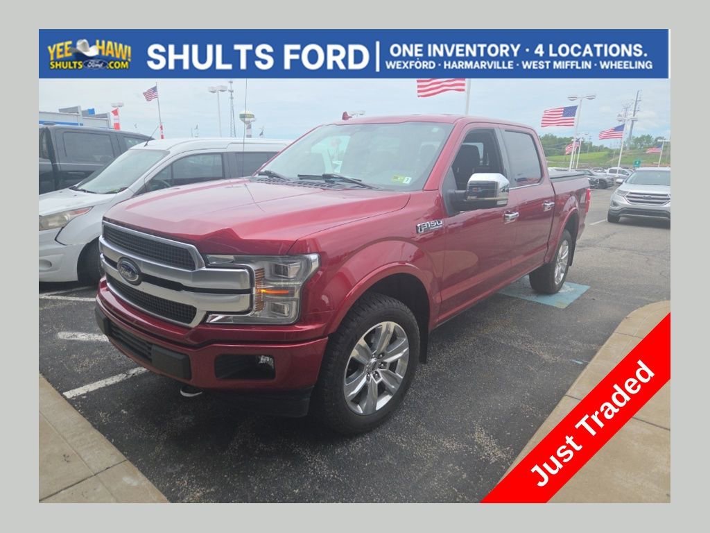 Used 2019 Ford F150 Platinum w/ Trailer Tow Package AWD/4WD video 1