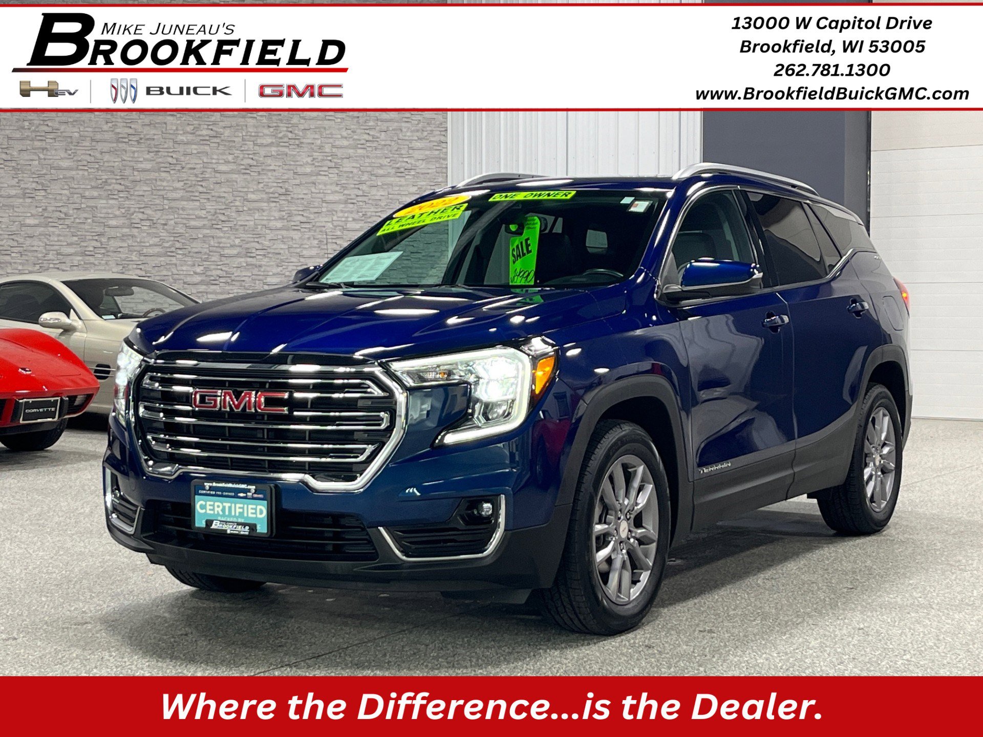Certified 2022 GMC Terrain SLT w/ Infotainment Package II