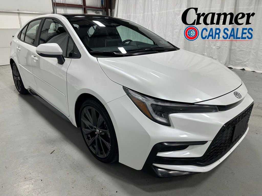 Used 2025 Toyota Corolla XSE FWD video 1